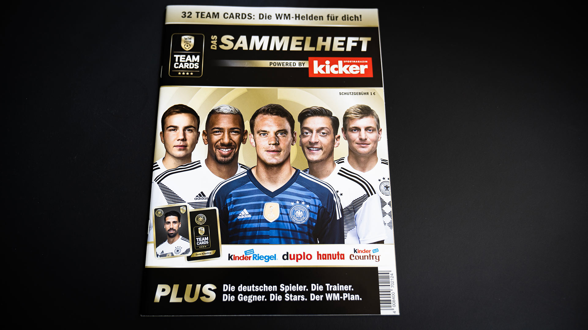 Stickersammelheft von KICKER