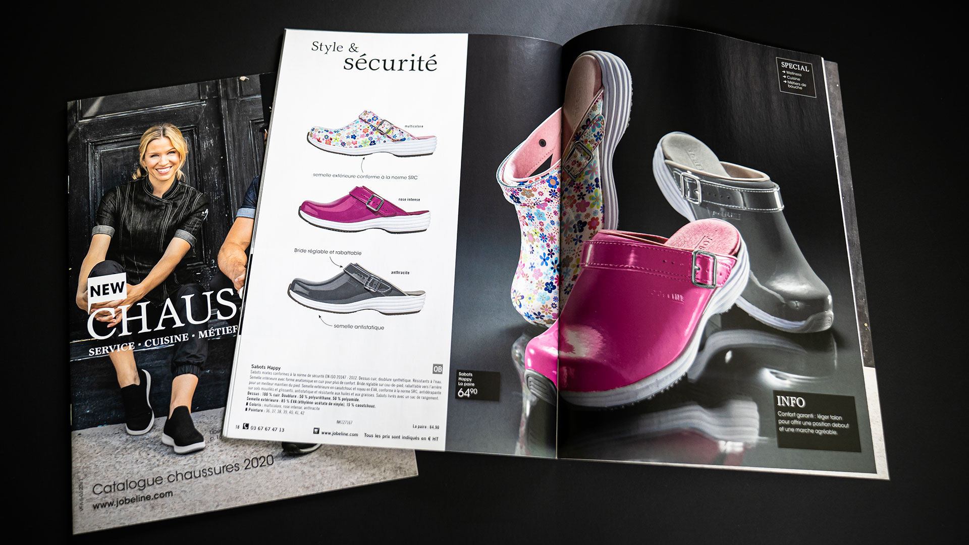 Prospekt des Unternehmens Chaussures