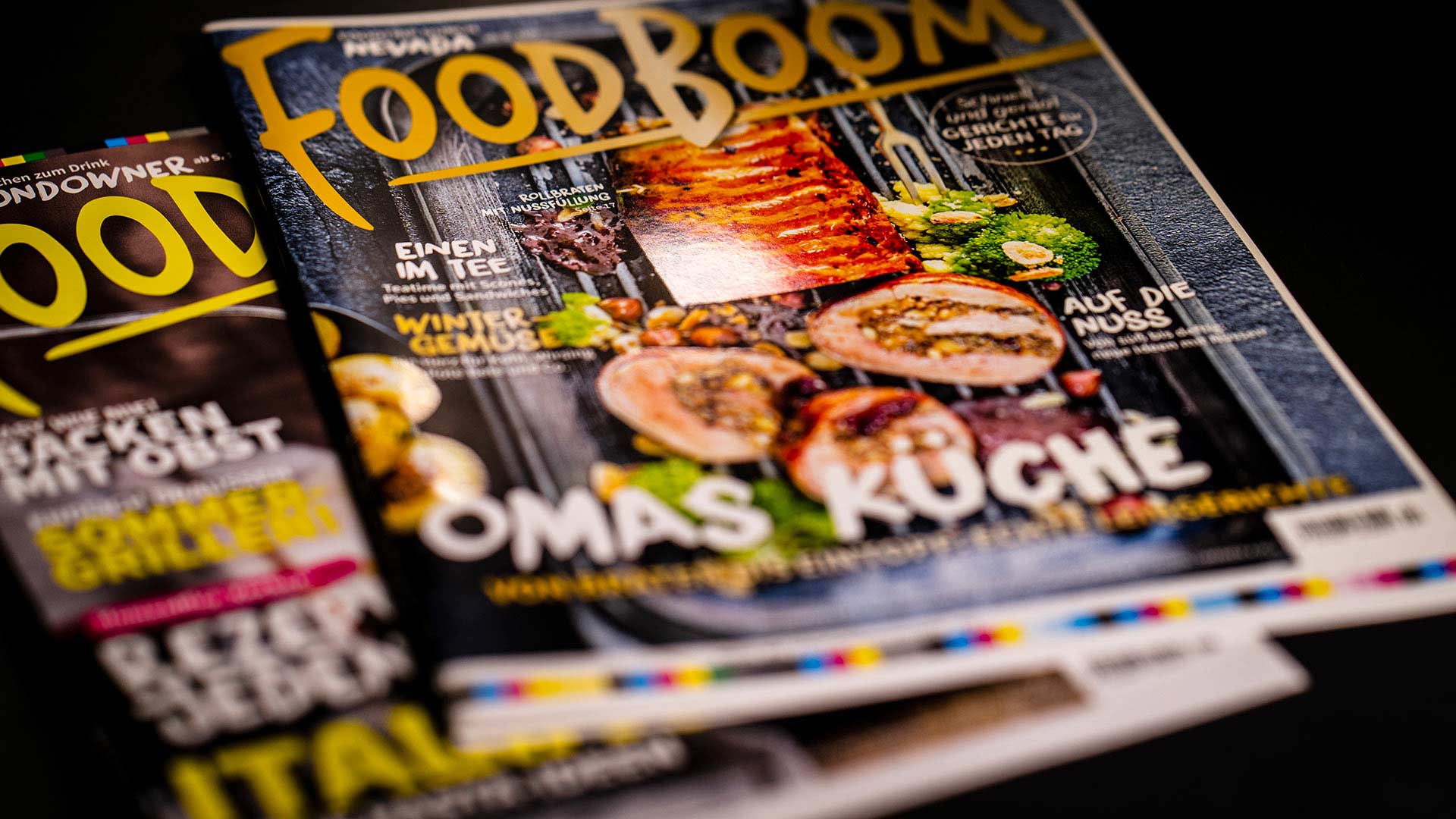 Cover des Rezeptmagazins FOODBOOM 